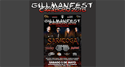 Desktop Screenshot of gillmanfest.com.ve